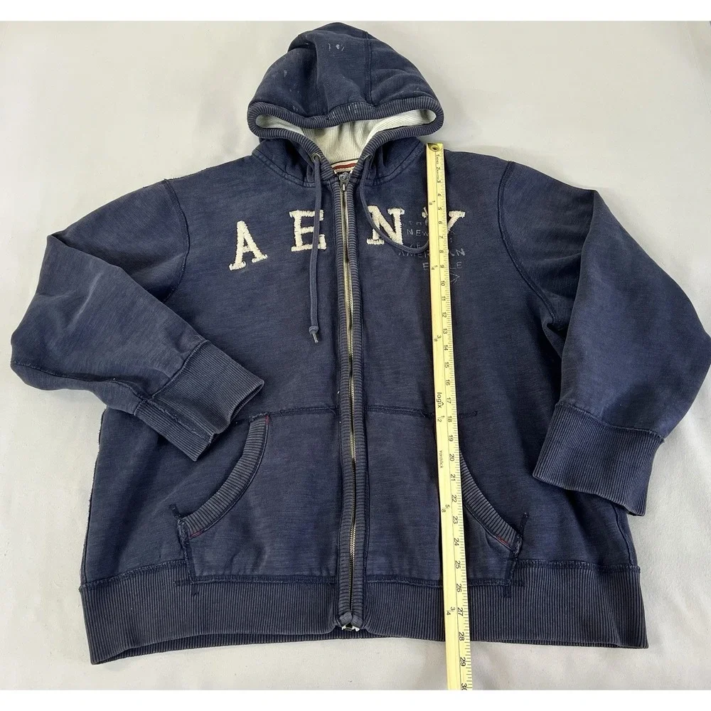 Vintage American‎ Eagle Outfitters Regular Sz XXL Hooded Sweaters for Men Y2K